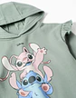 DIS SWEATSHIRT BRUSHED - GREEN - Thumbnail 3