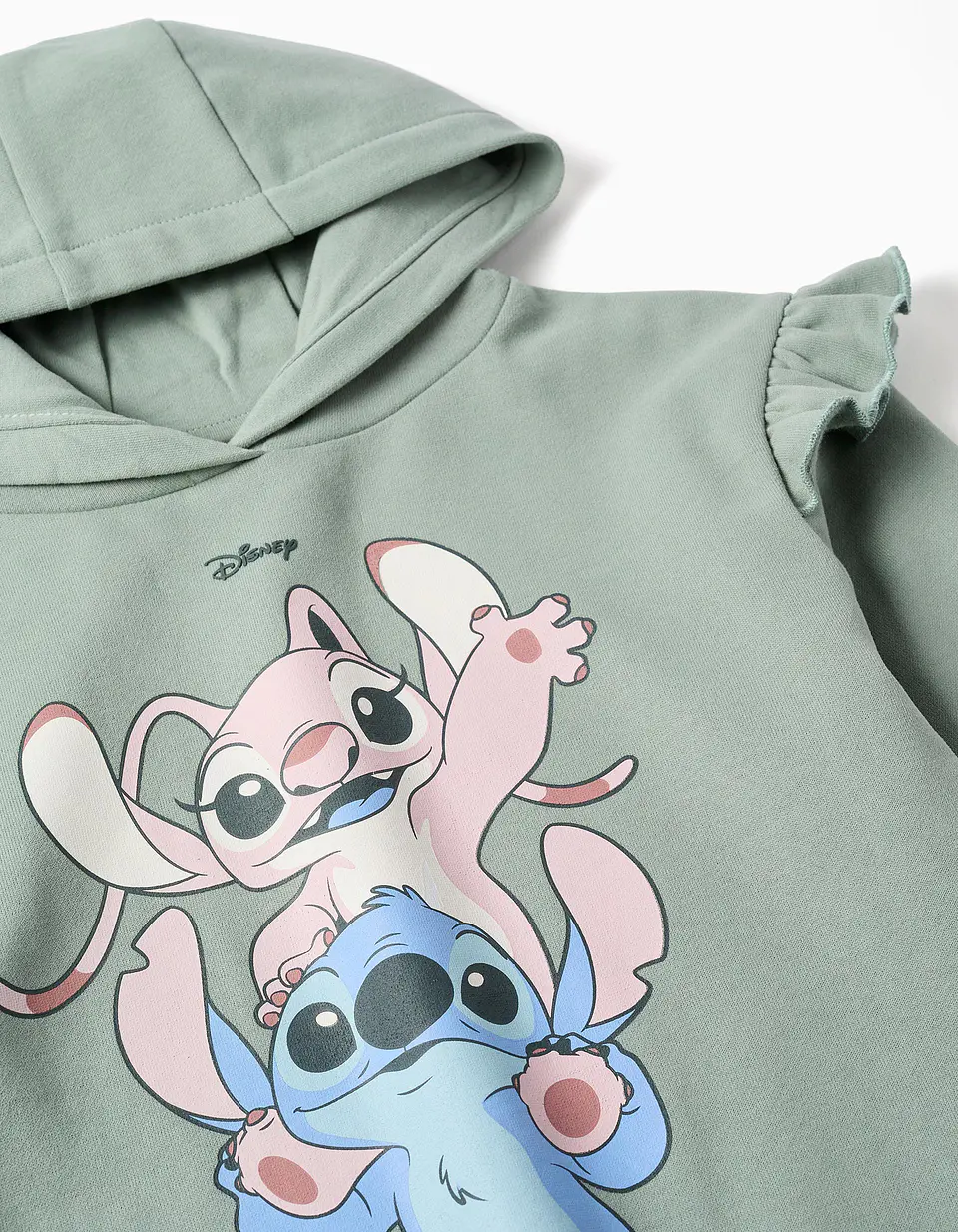 DIS SWEATSHIRT BRUSHED - GREEN 3