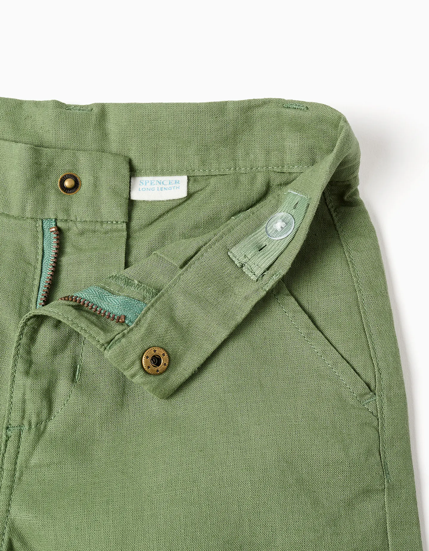 SHORTS LINEN Verde 4