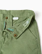 SHORTS LINEN Verde - Thumbnail 4