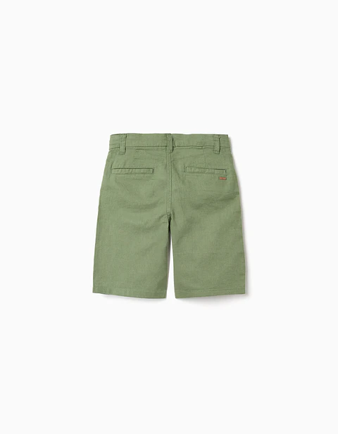 SHORTS LINEN Verde