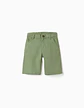 SHORTS LINEN Verde - Thumbnail 1