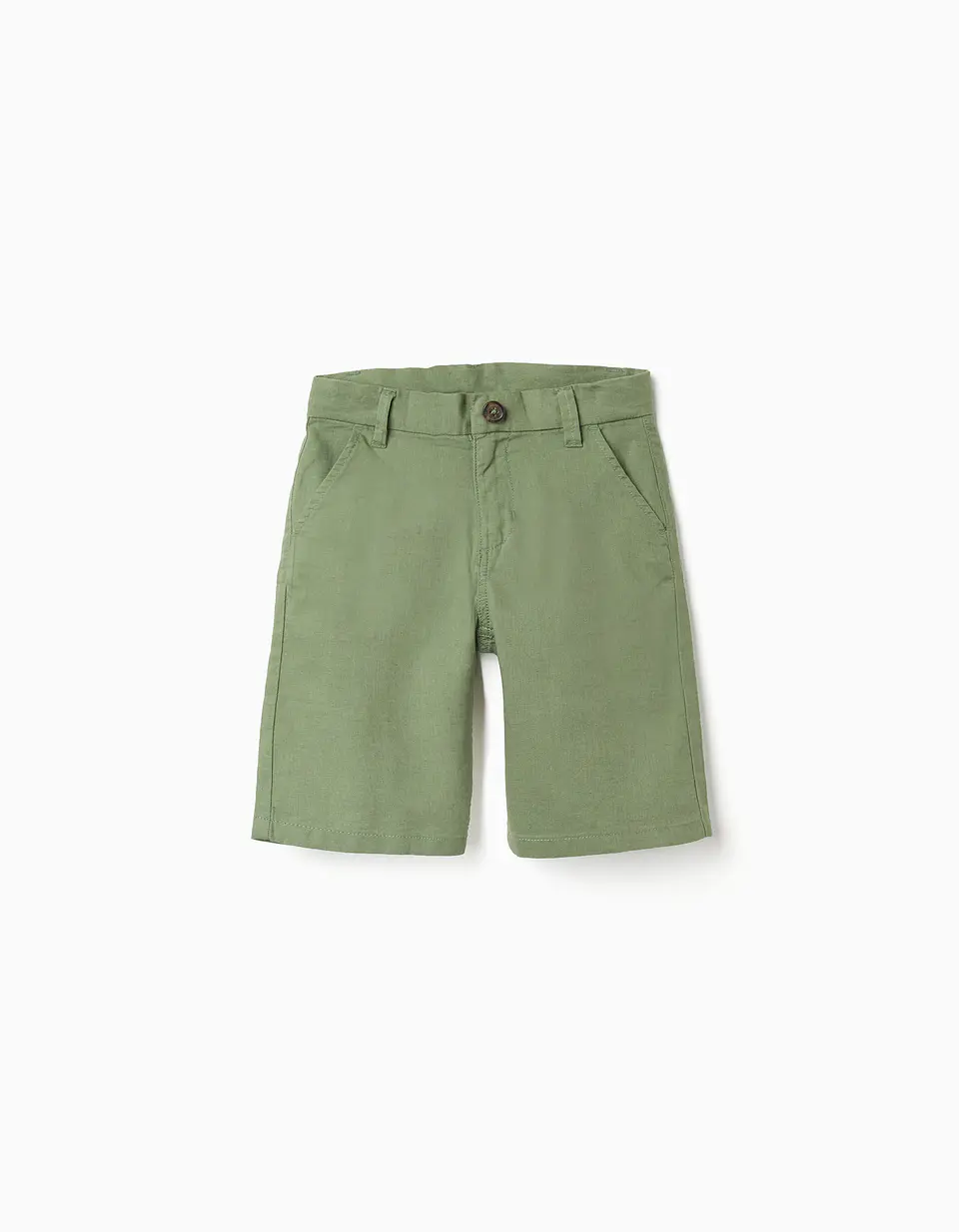 SHORTS LINEN Verde 1