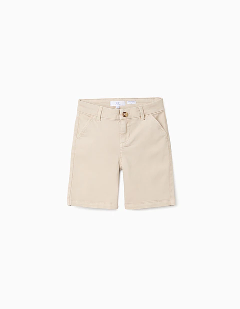 CHINO SHORTS TWILL Bege