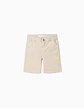CHINO SHORTS TWILL Bege - Thumbnail 1