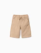 SHORTS TWILL Bege - Thumbnail 1