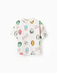 SM SS TSHIRT JERSEY, Bege - Thumbnail 1