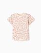 SS TSHIRT JERSEY Bege - Thumbnail 1