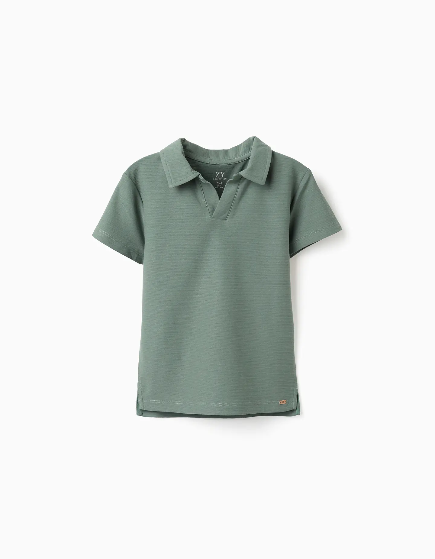 SS SHIRT JACQUARD Verde Escuro 1