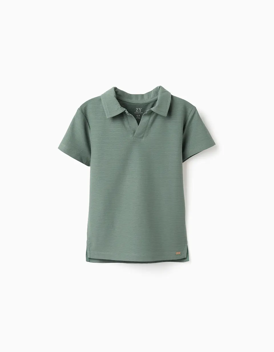 SS SHIRT JACQUARD Verde Escuro 1
