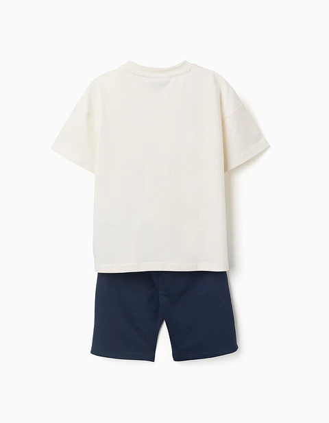 Pokemon SET TSHIRT SHORT Azul