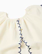 SS SHIRT EMBROIDERY Bege - Thumbnail 4