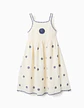 SS DRESS LINEN Bege - Thumbnail 1