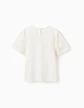 SS TSHIRT EMBROIDERY Bege - Thumbnail 2