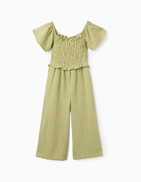 OVERALL EMBROIDERY Verde
