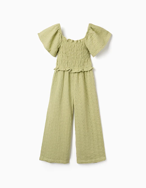 OVERALL EMBROIDERY Verde
