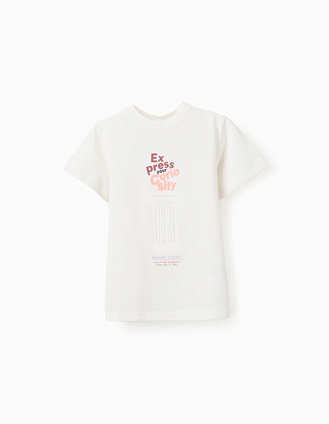 TSHIRT SS JERSEY Branca