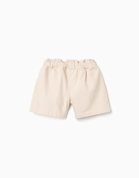 SHORTS TWILL Bege