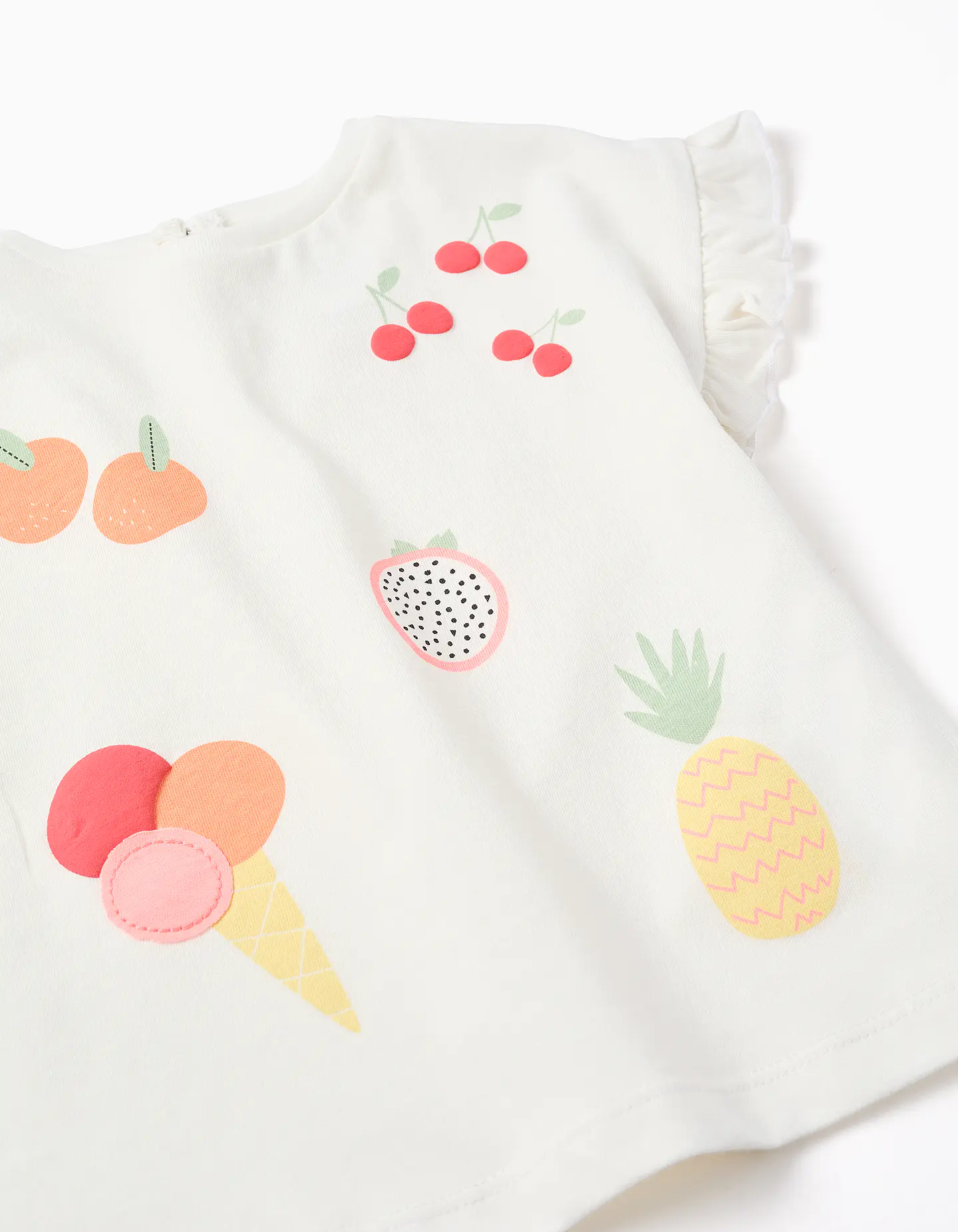 SS TSHIRT JERSEY Branca 3