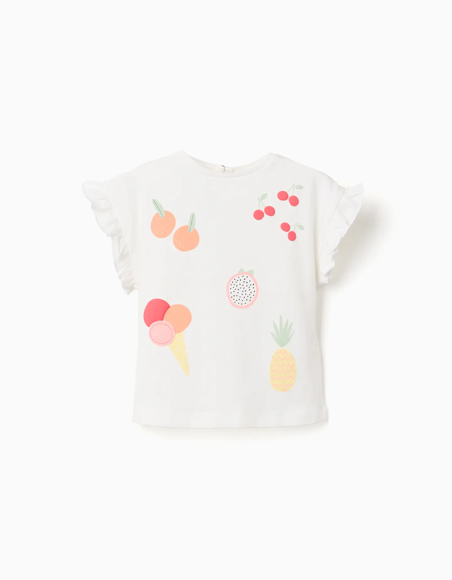 SS TSHIRT JERSEY Branca 1
