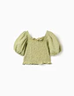 SS TOP EMBROIDERY Verde - Thumbnail 2