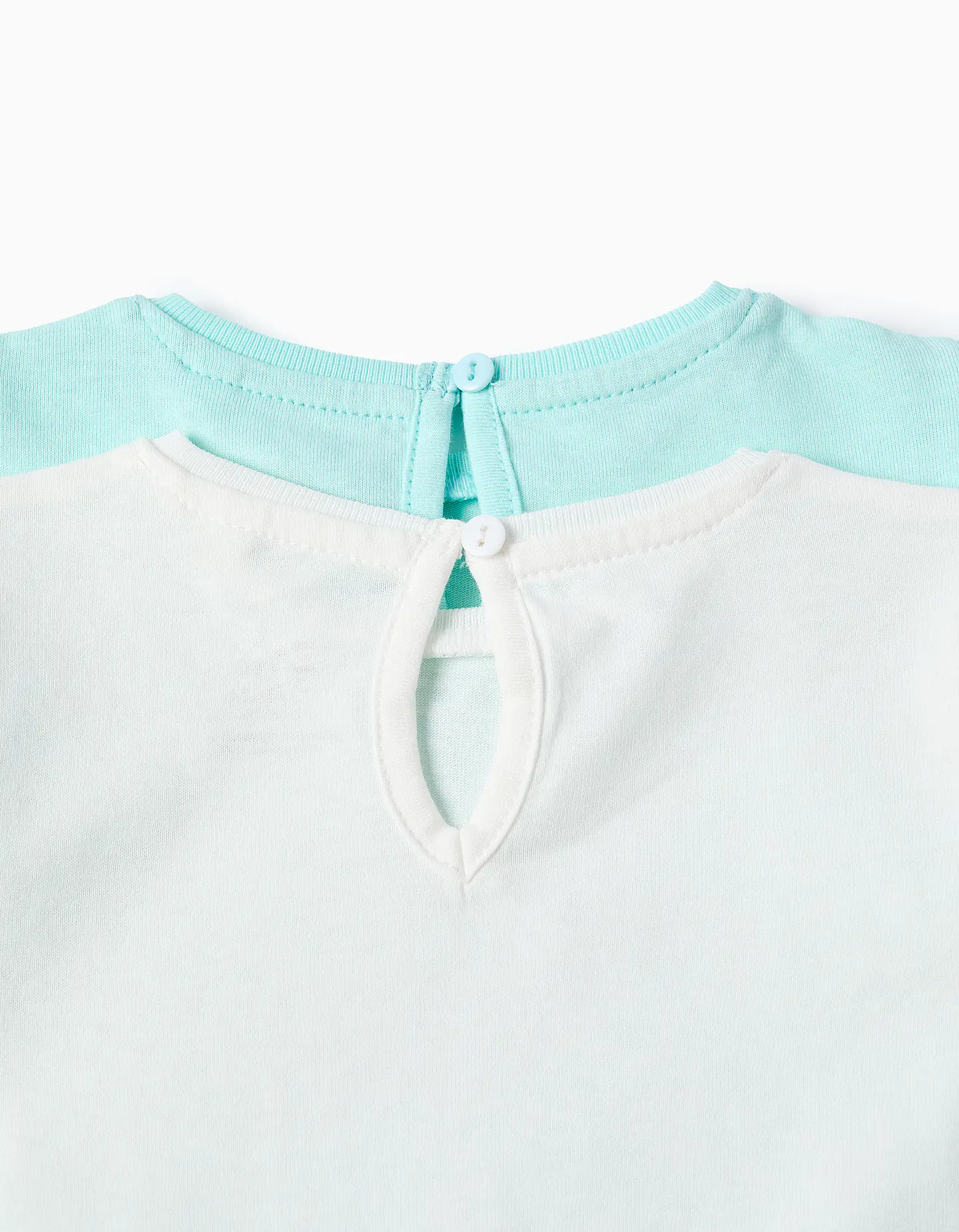 Pack 2 TSHIRT SS JERSEY Azul/Branco 4