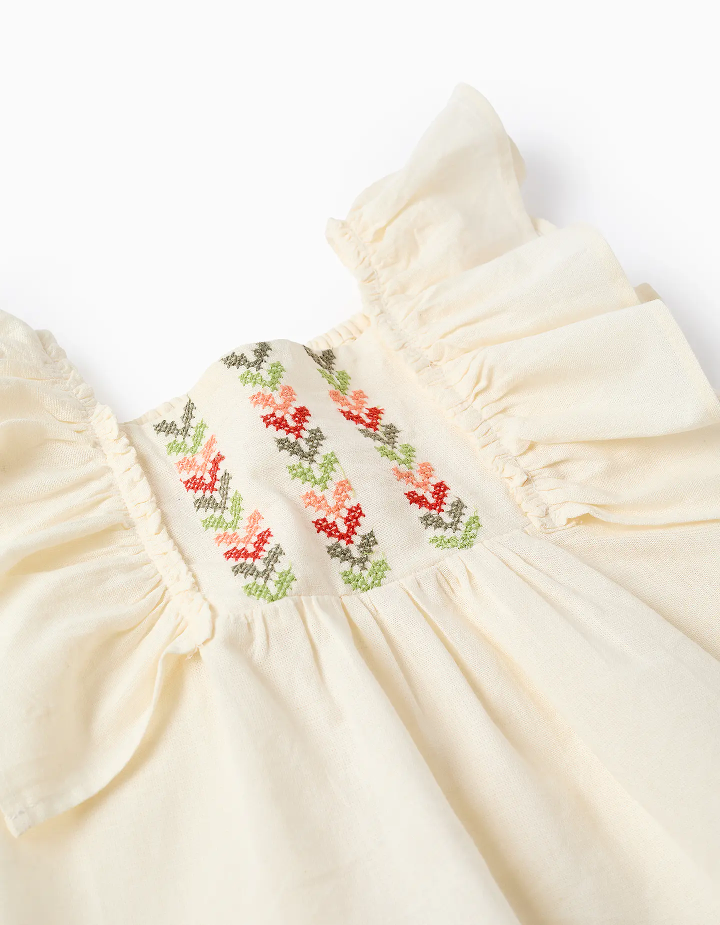 SS SHIRT SLUB COTTON Bege 3