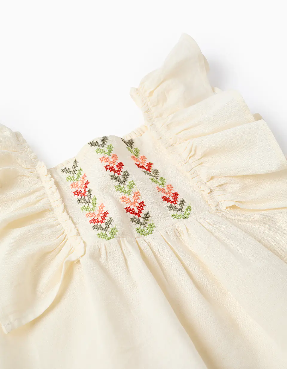 SS SHIRT SLUB COTTON Bege 3