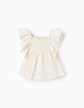 SS SHIRT SLUB COTTON Bege - Thumbnail 2