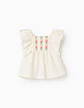 SS SHIRT SLUB COTTON Bege - Thumbnail 1