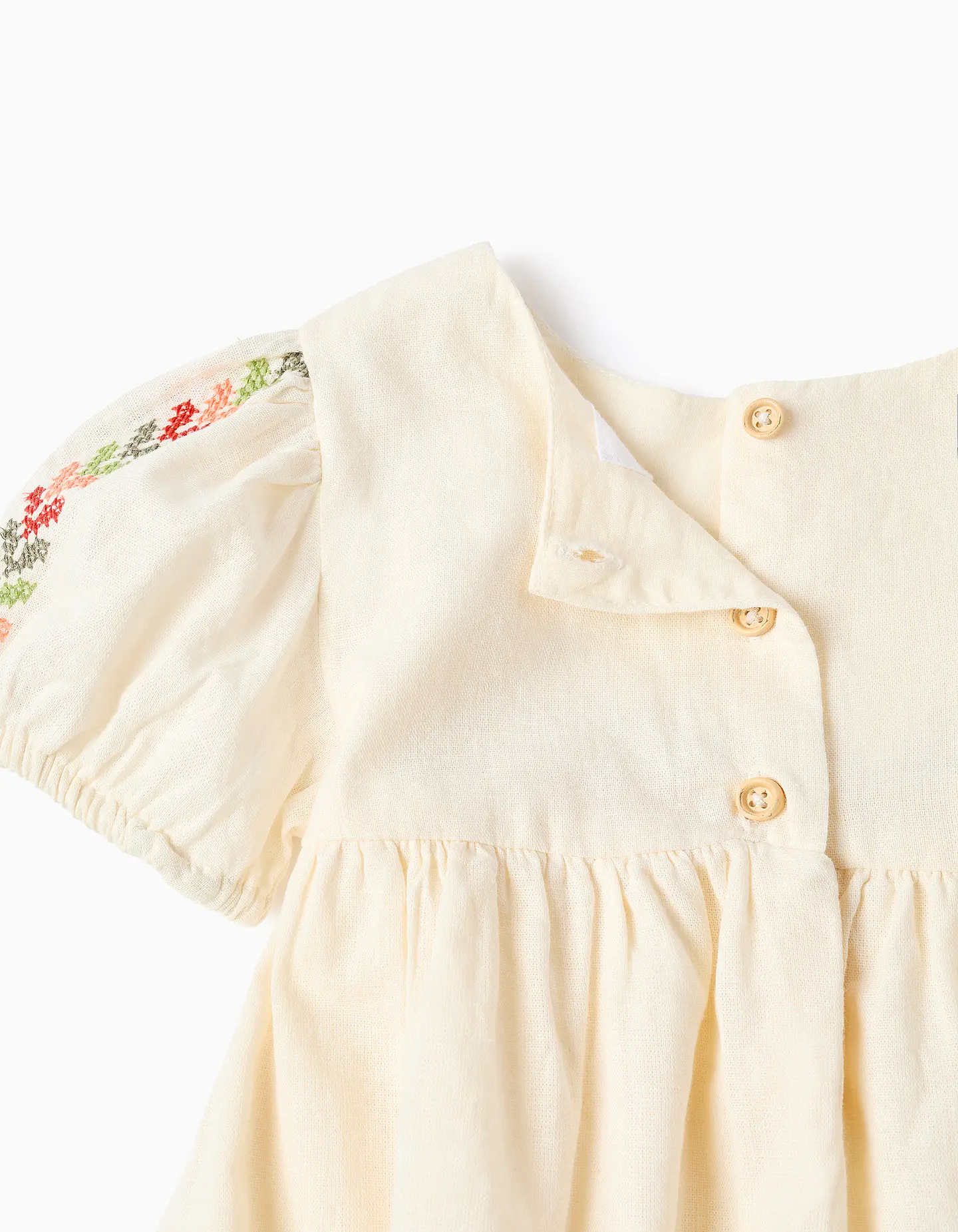 SS DRESS SLUB COTTON Bege 3