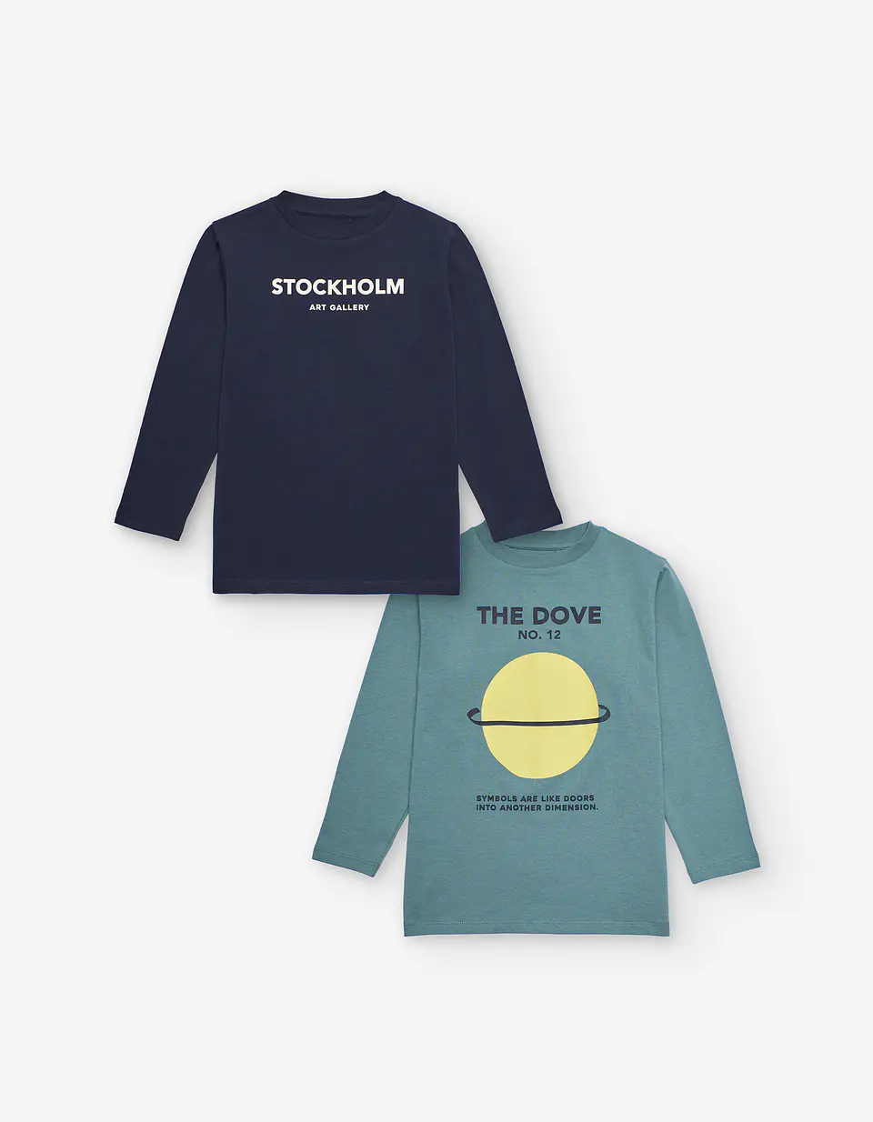 Pack 2 LS TSHIRT JERSEY Azul 1