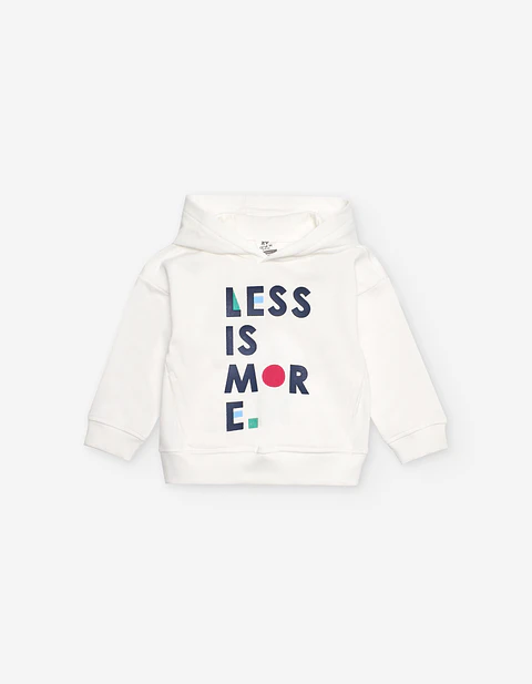 SWEAT FLEECE HOODIE Branca