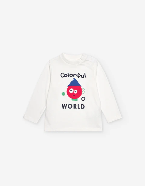 LS TSHIRT JERSEY Branca