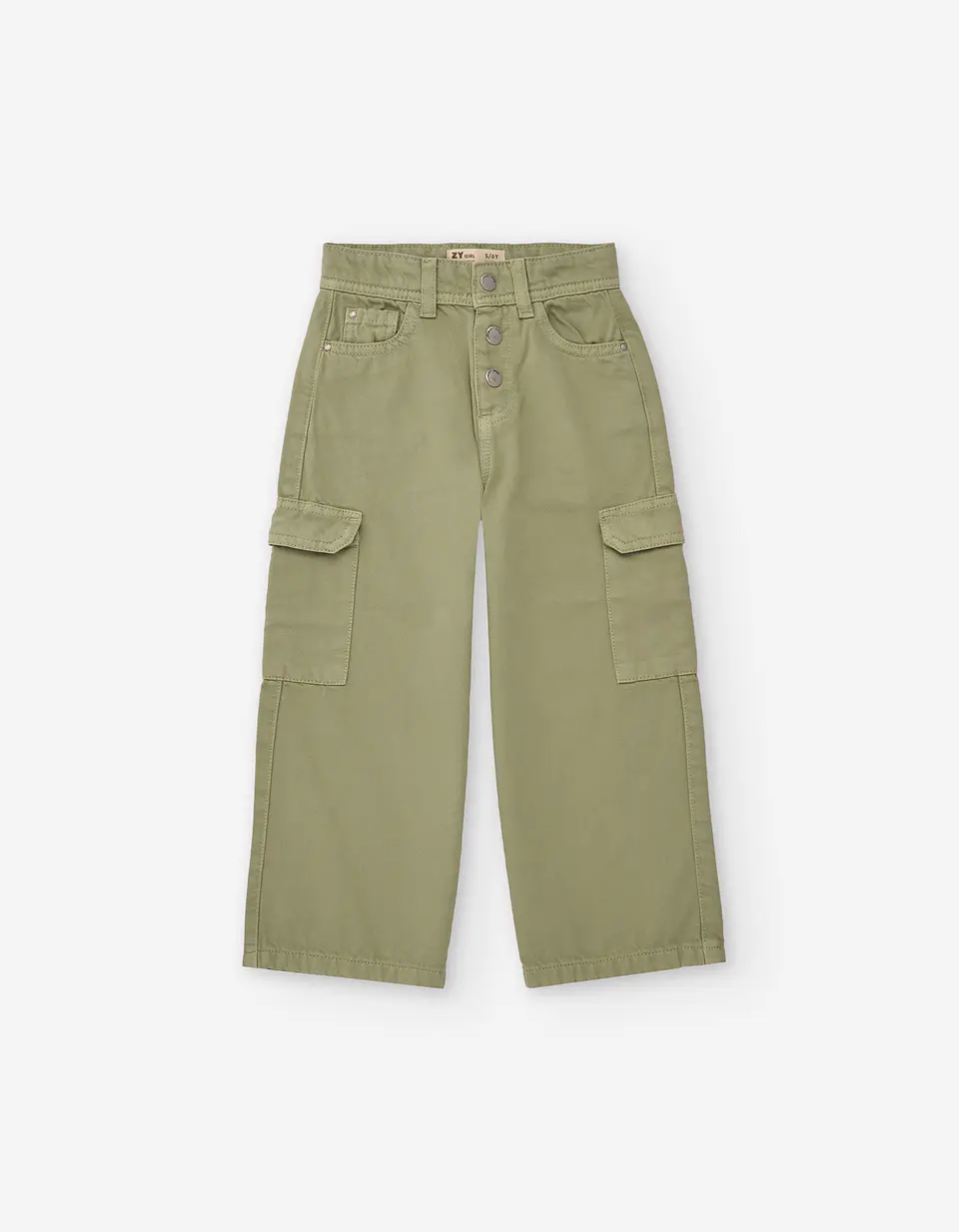 CARGO PANTS TWILL Verde 1