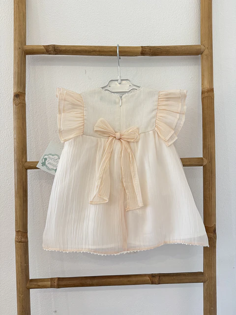 VESTIDO BEBE CON BRAGUITA "Familia Libra"