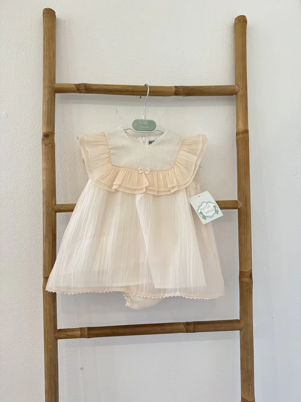 VESTIDO BEBE CON BRAGUITA 