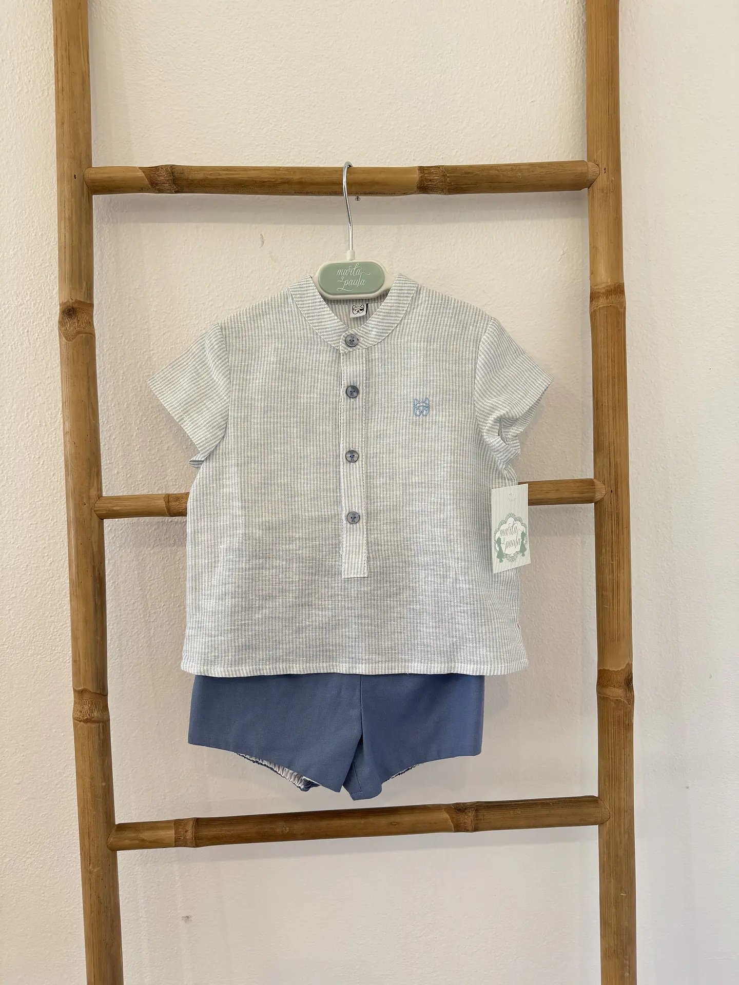 CONJUNTO BEBE MANGA CORTA 