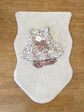 Conjunto floral com tapa fralda - Thumbnail 1