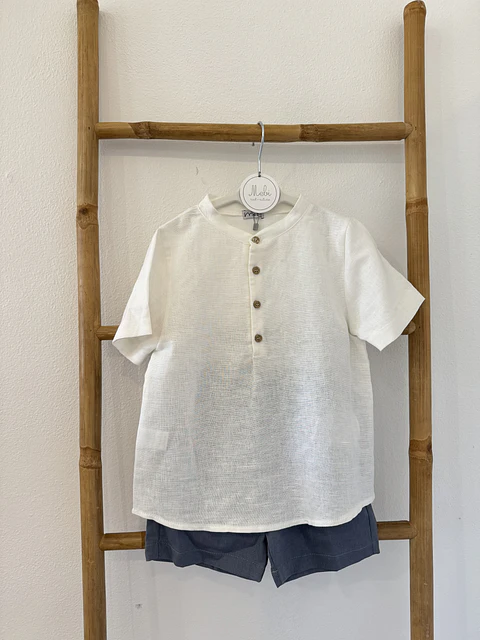 Conjunto camisa e calções