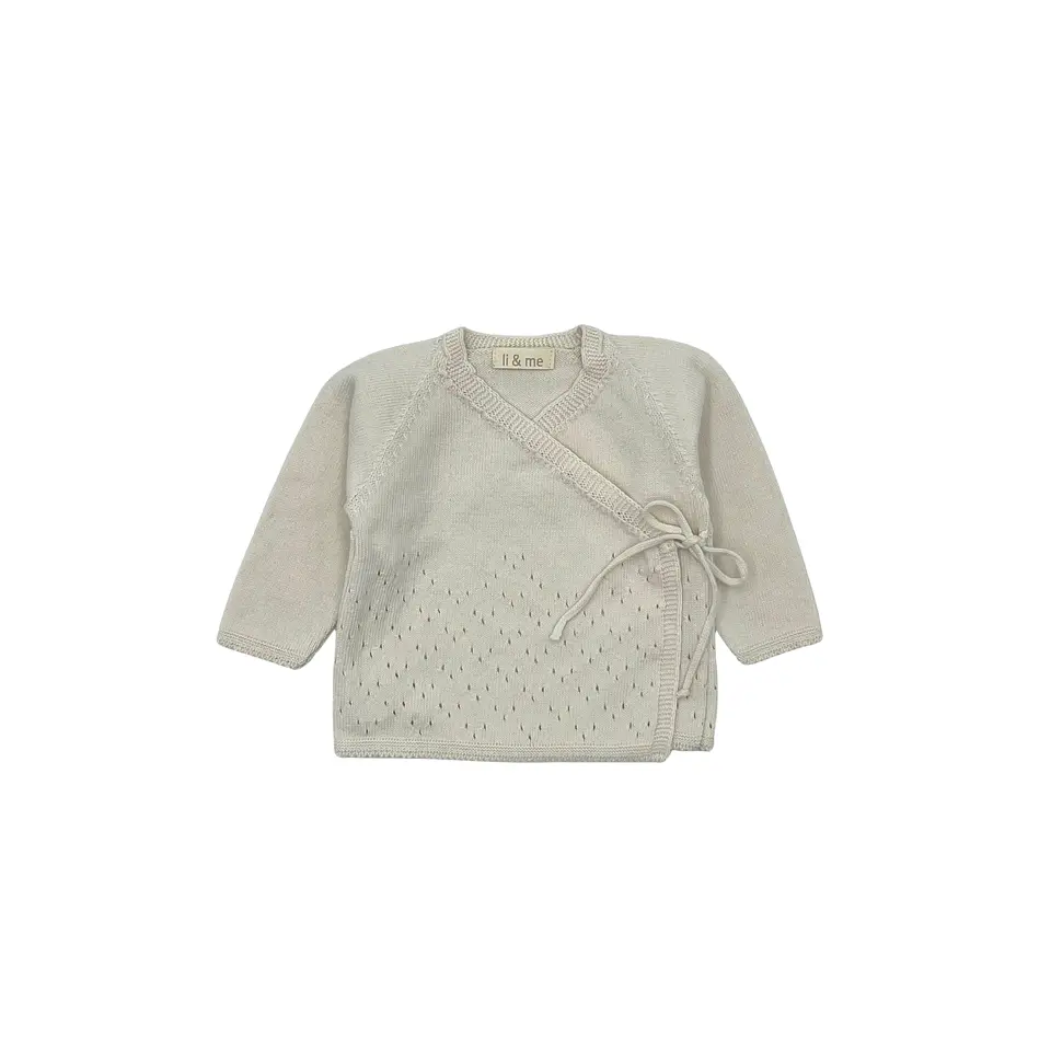Conjunto casaco e calças Cream 1
