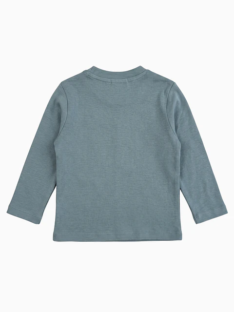 T-Shirt de Manga Comprida – Verde Claro