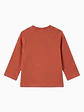T-Shirt de Manga Comprida – Castanho - Thumbnail 2