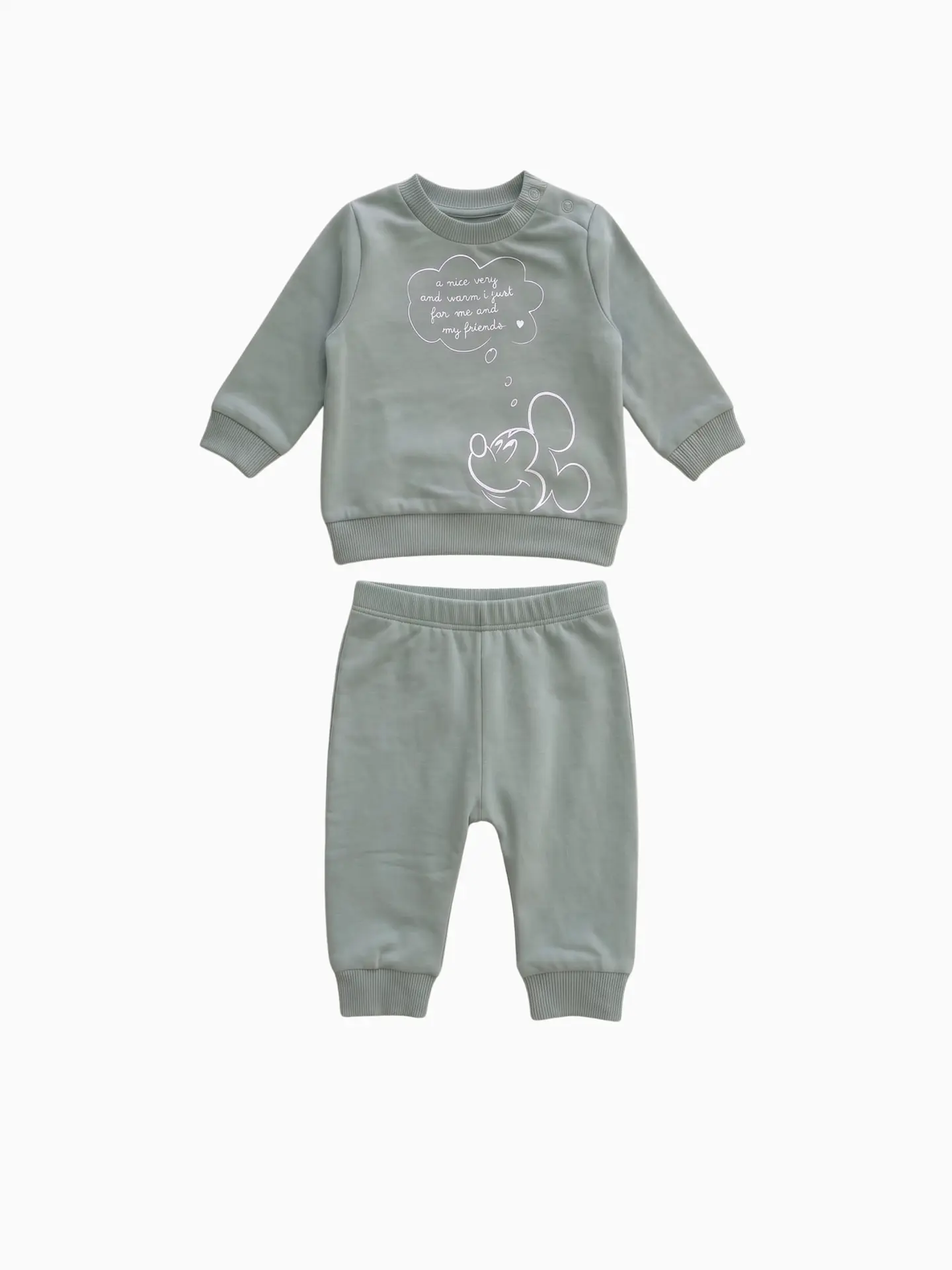 Conjunto Disney (Mickey Mouse) de Fato de Treino – Verde 1