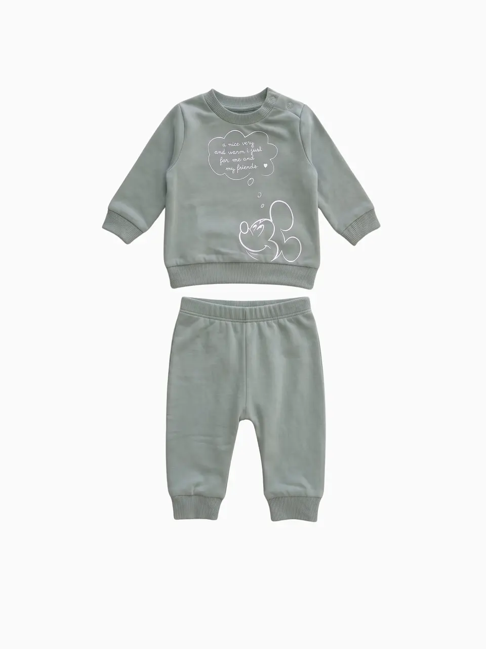 Conjunto Disney (Mickey Mouse) de Fato de Treino – Verde 1