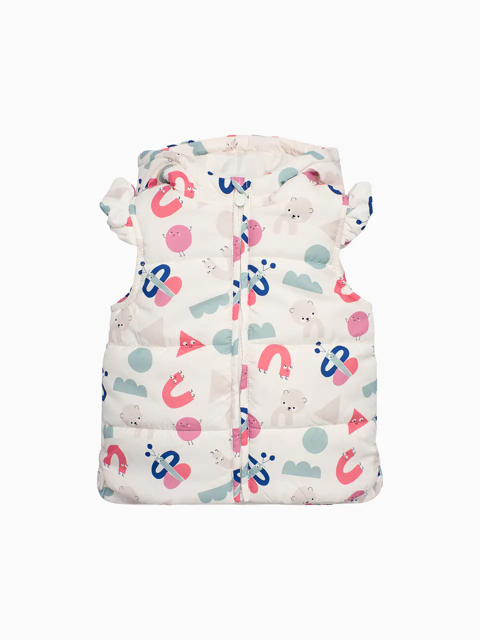 Casaco VEST AOP Branco 1