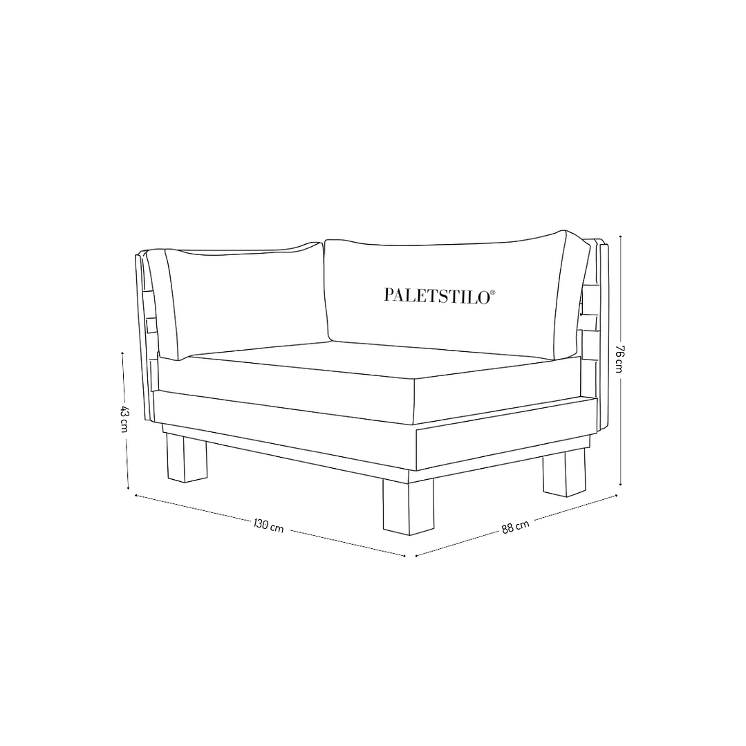 Sofá Esquinero Izq Terraza 3