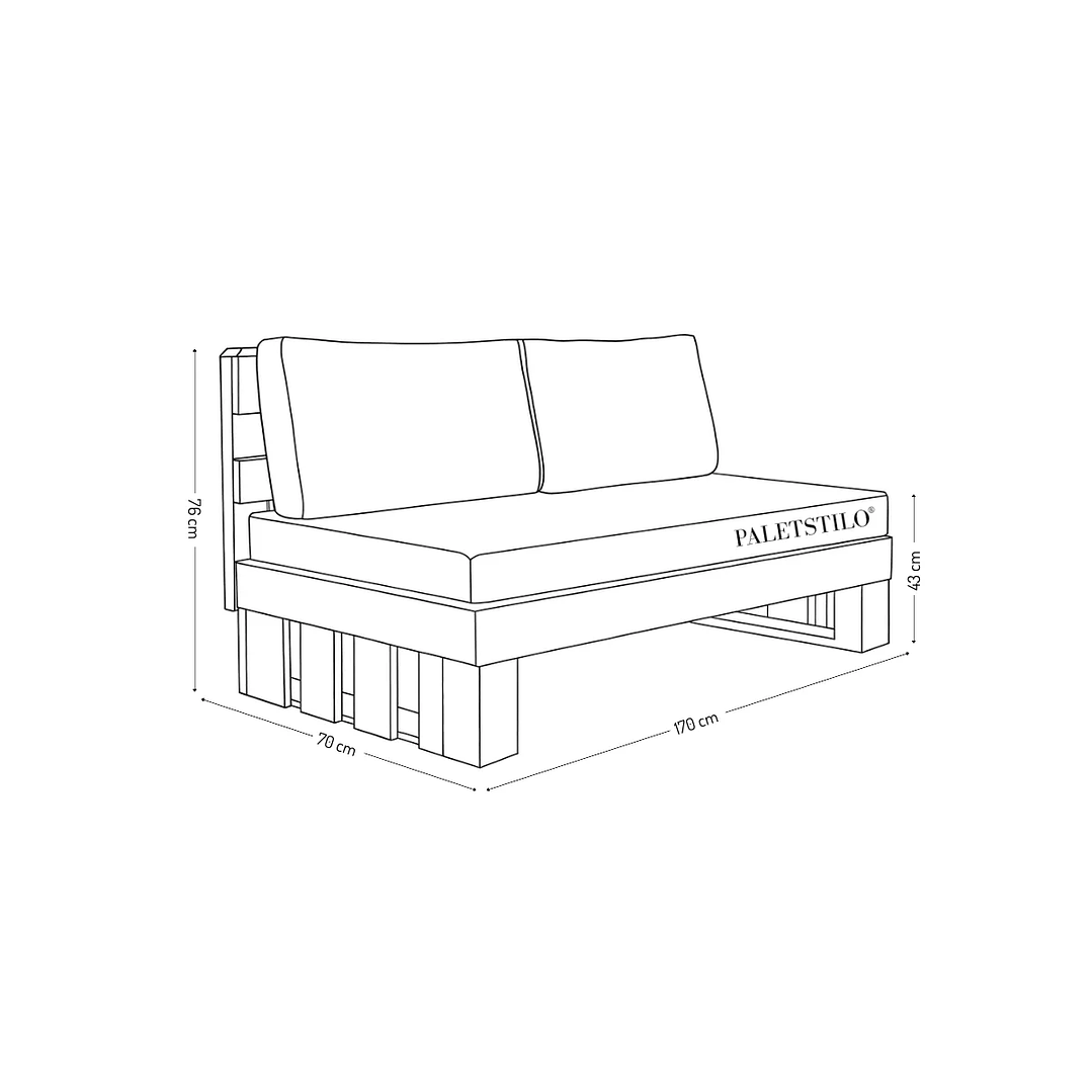 Sofá Lounge Grand Terraza 3