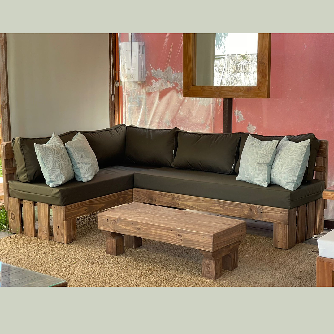 Set Seccional de Terraza Oferta  1