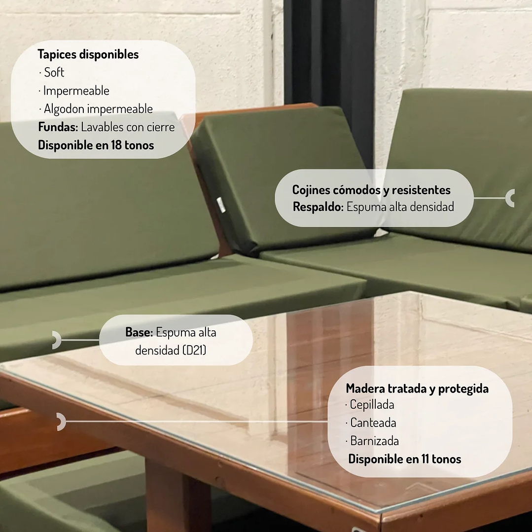 Sillón Modular Living de Terraza  5